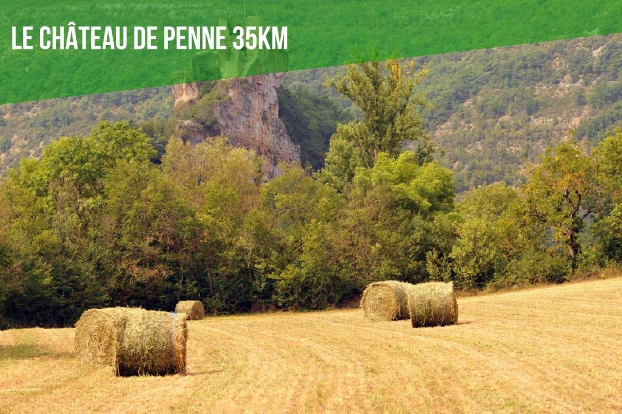 Le Cottage Nature Loin De L'Oeil Sauna Gaillac Entre Albi-Toulouse & Les Cottages Du Tarn Brens  Eksteriør bilde